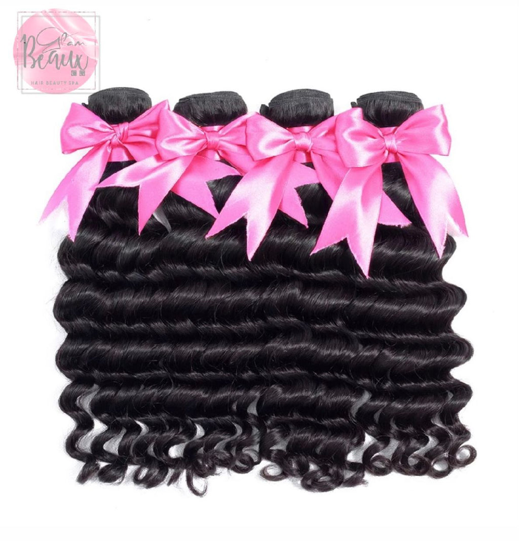 12A HAIR EXTENSIONS 100% VIRGIN HUMAN HAIR DEEP WAVE